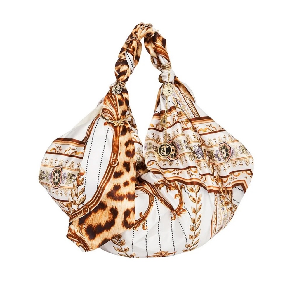 CAMILLA *Mind Your Manor* ascot tie mini beach boho bag purse SOLD OUT